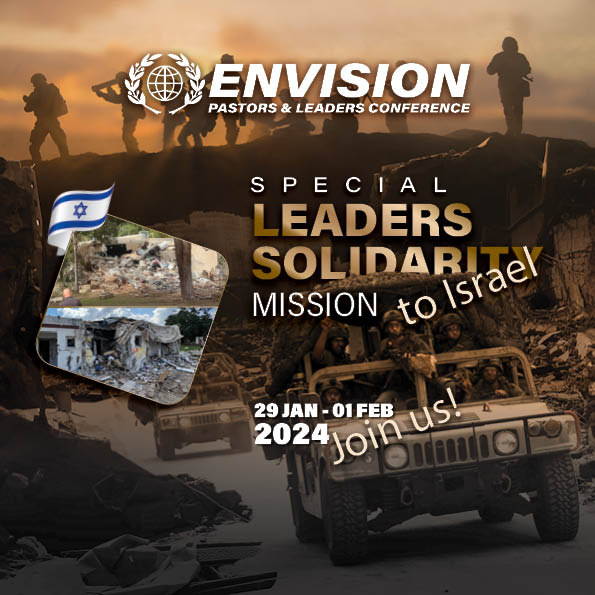 ICEJ Envision 2024 Special leaders solidarity mission